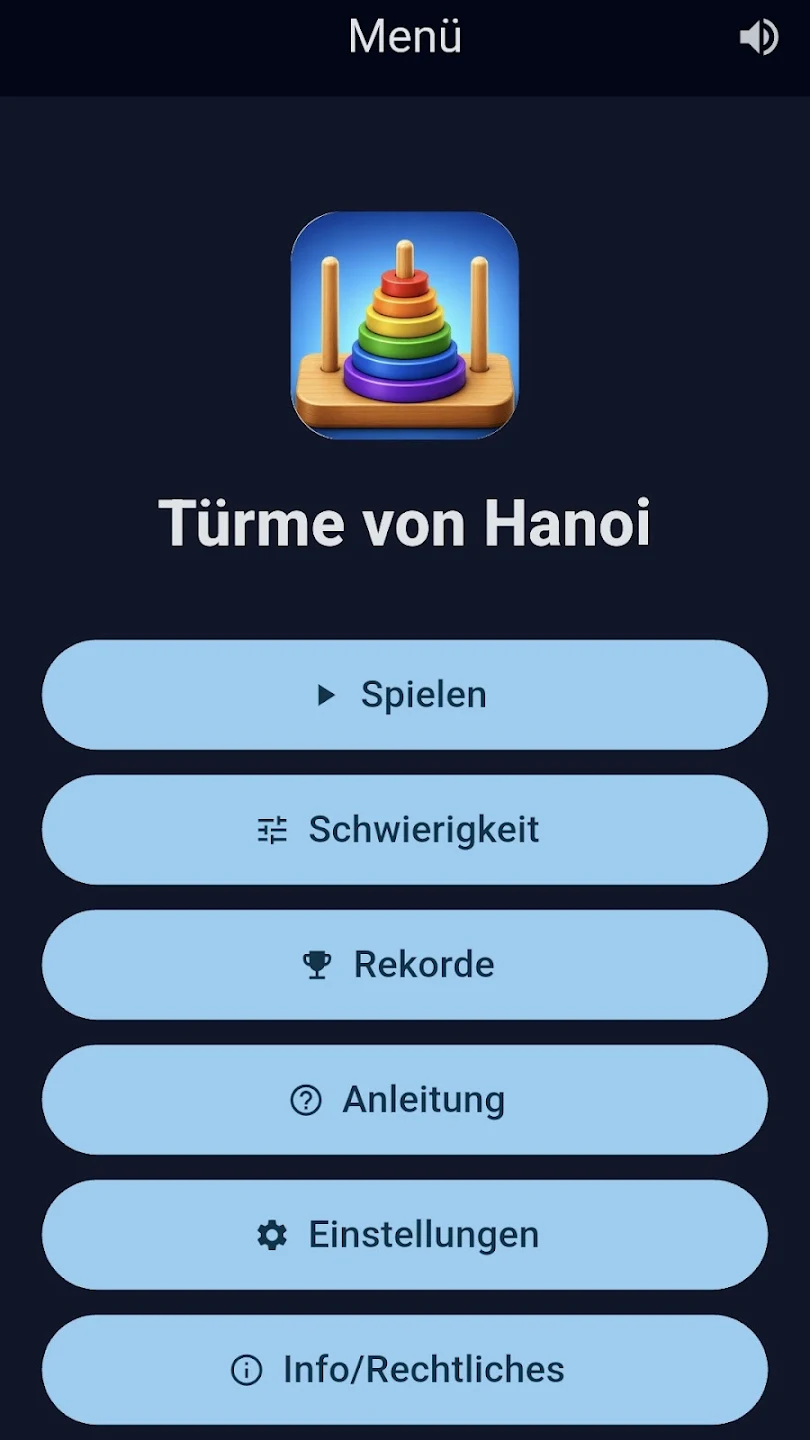 Türme von Hanoi Screenshot 1